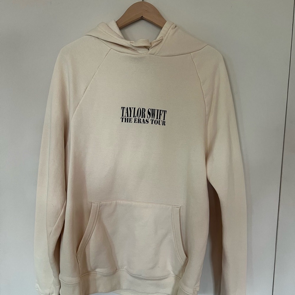 Taylor Swift The Eras Tour Cream Hoodie